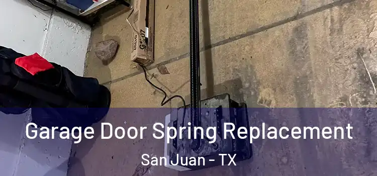 Garage Door Spring Replacement San Juan - TX