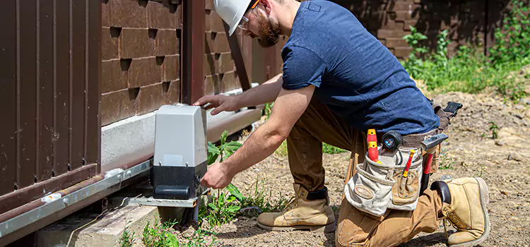 Electric Driveway Gate Installation San Juan