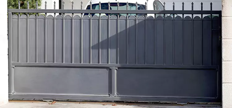 Metal Driveway Gate Installation San Juan