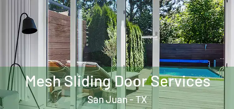 Mesh Sliding Door Services San Juan - TX