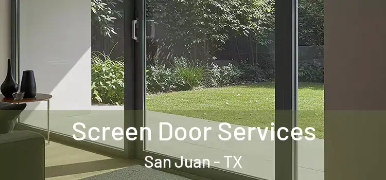  Screen Door Services San Juan - TX